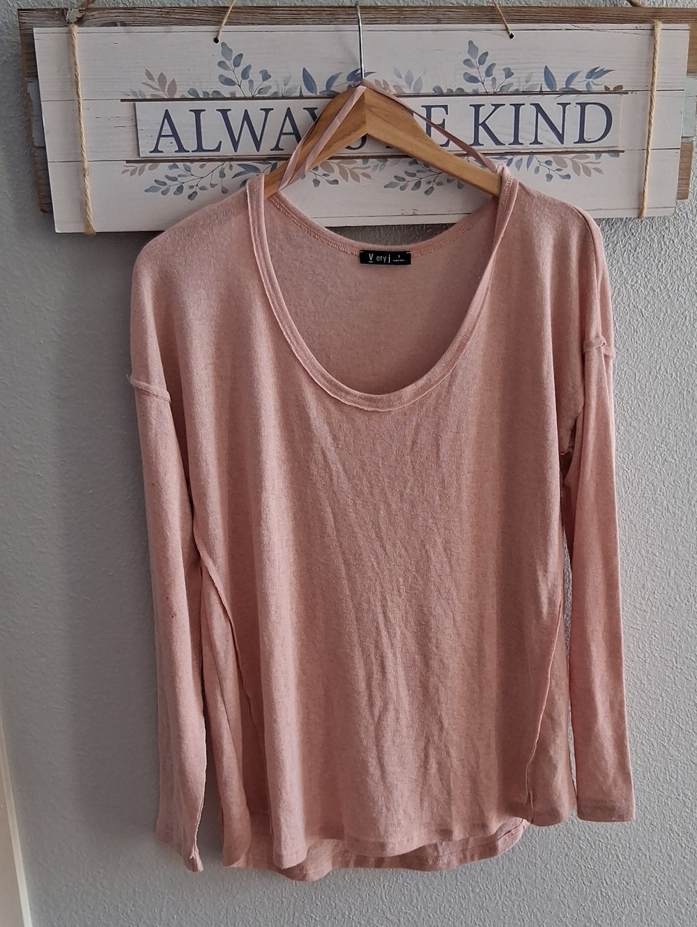 Very J scoop neck top